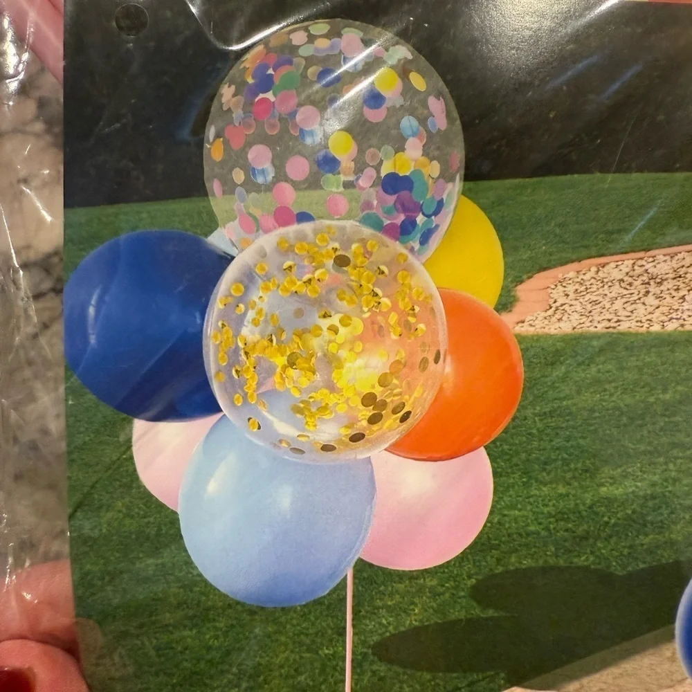 Party Balloon Yard Stakes by Party City 2 packages Brand New